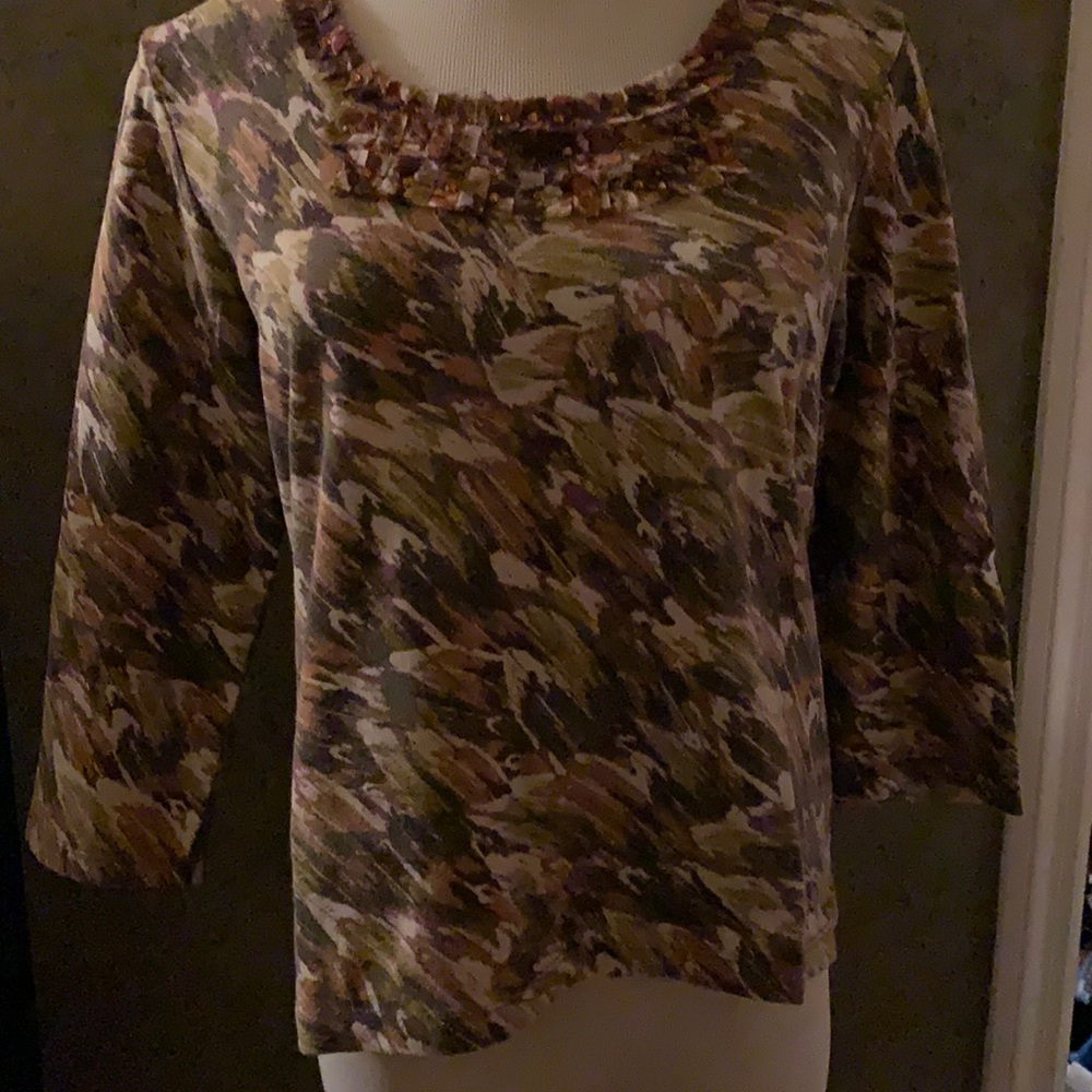 Ruby Rd. 3/4 sleeve women’s Top